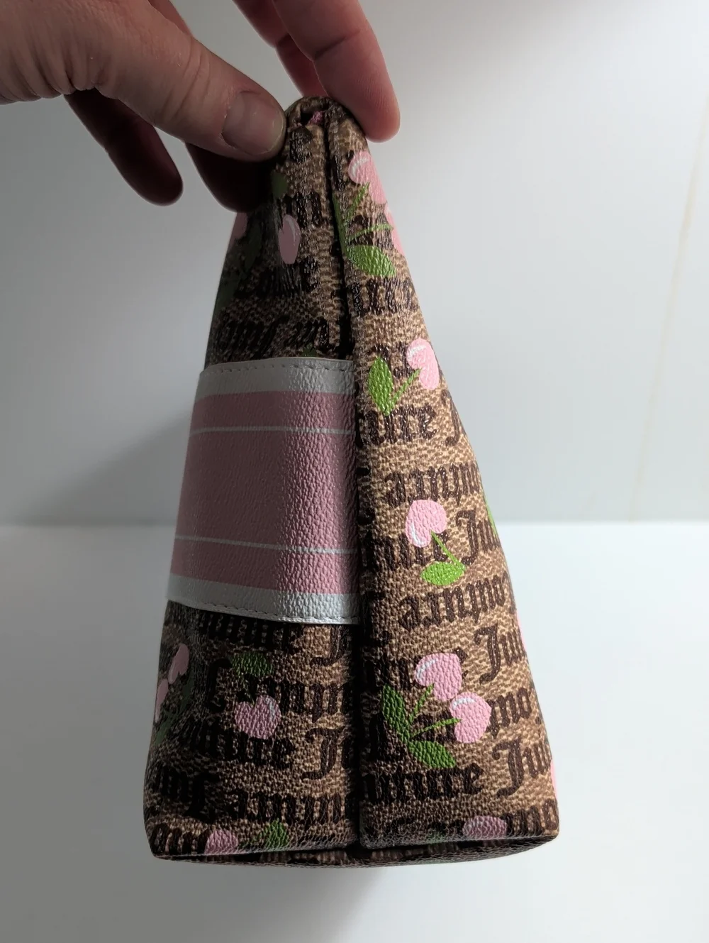 Juicy Couture Logo Cherry Cosmetic Bag & Travel Bottle